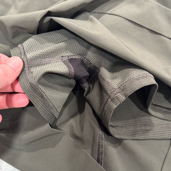 Athleta Women's Soho Skort Skirt Pickleball Golf Pockets Athletic Olive Green - Picture 8 of 12